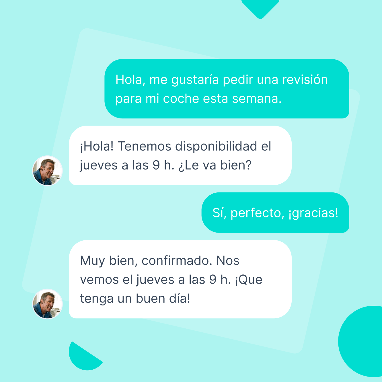 Mantén a los clientes informados con actualizaciones en tiempo real