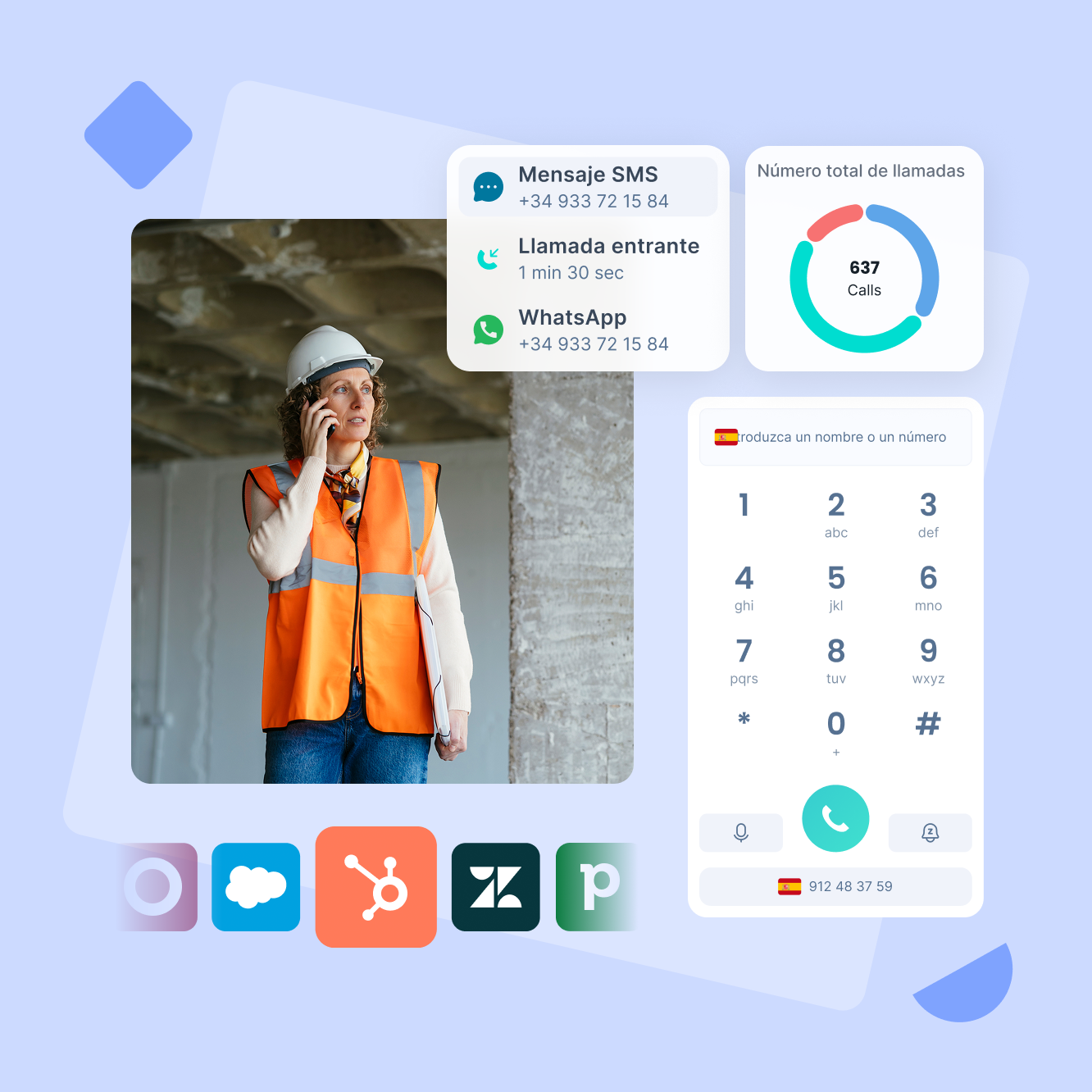 Central Telefónica para Empresas de Construcción