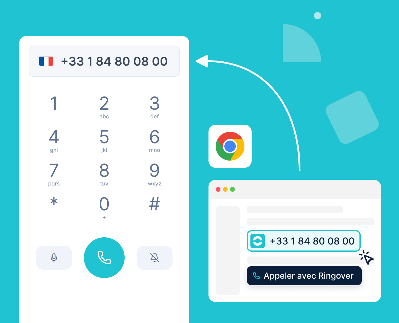 Extension Click-to-call