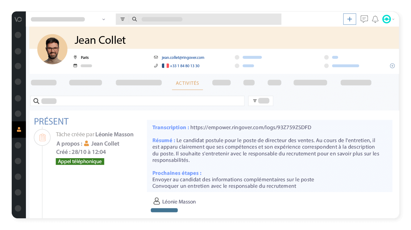 Éliminez les tâches manuelles de vos recruteurs