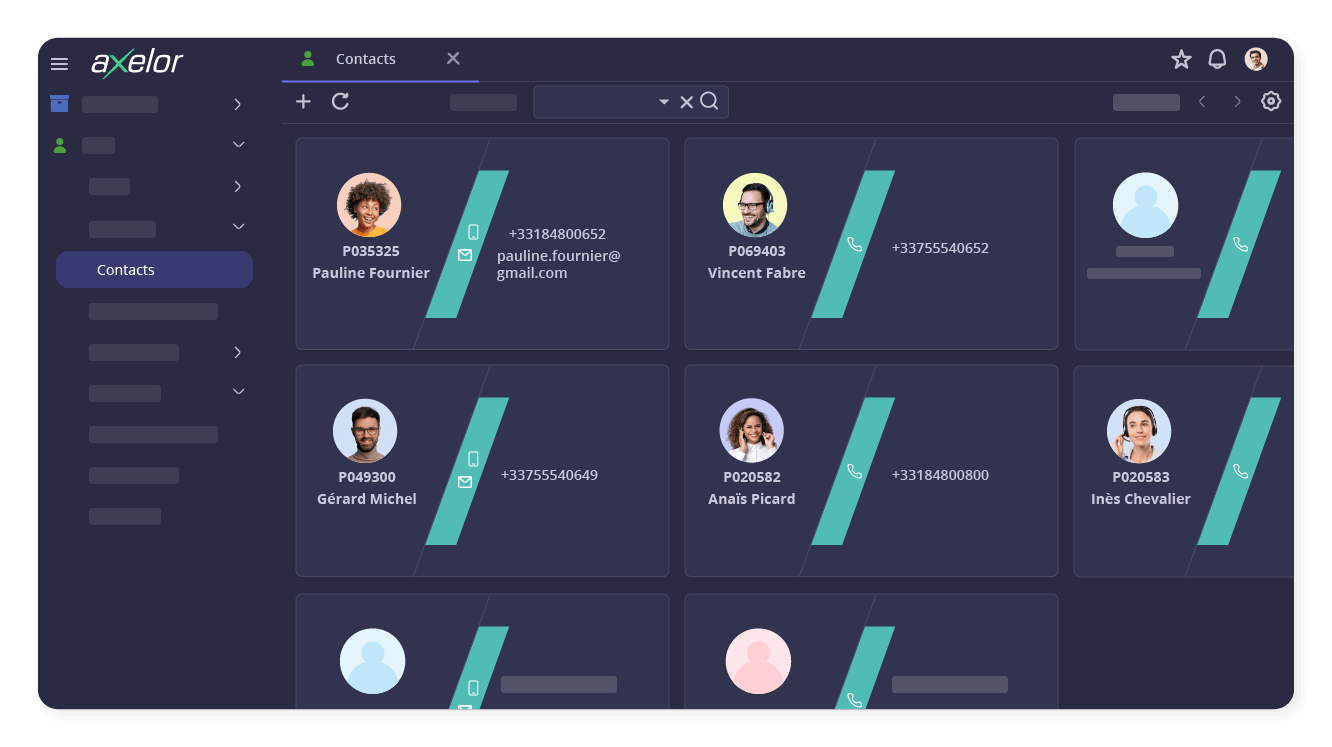 Maintenez votre liste de contacts à jour