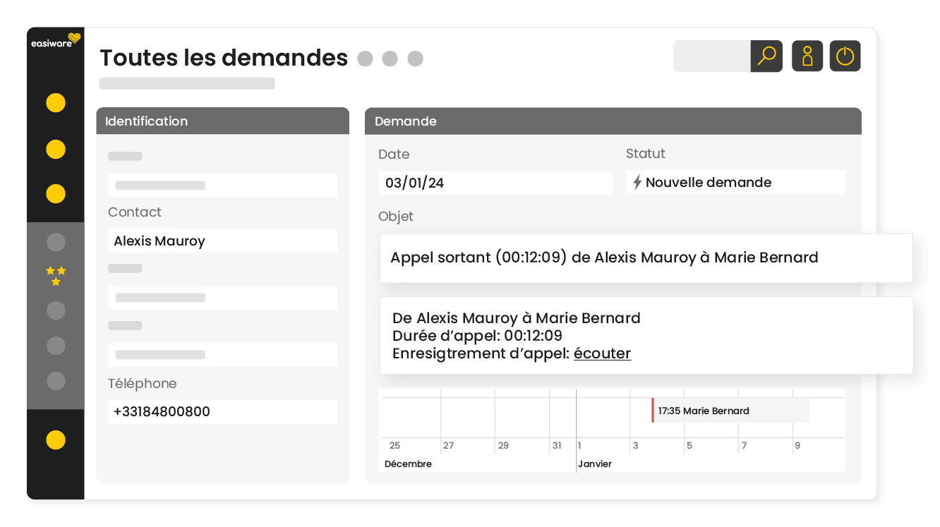Gagnez du temps pour votre suivi