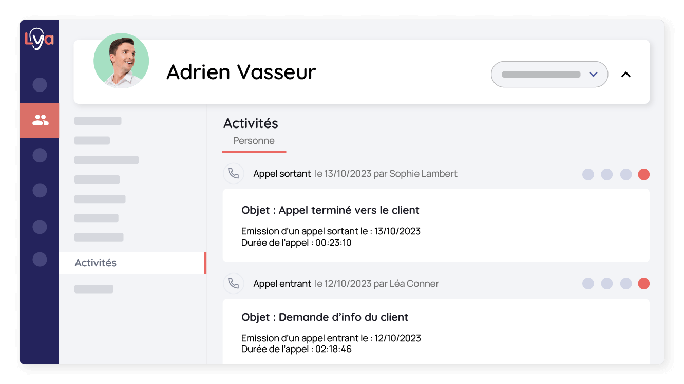 Retrouvez facilement l’historique de tous vos échanges