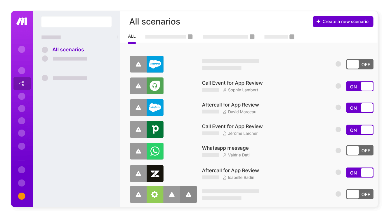 Créez vos propres workflows en quelques clics