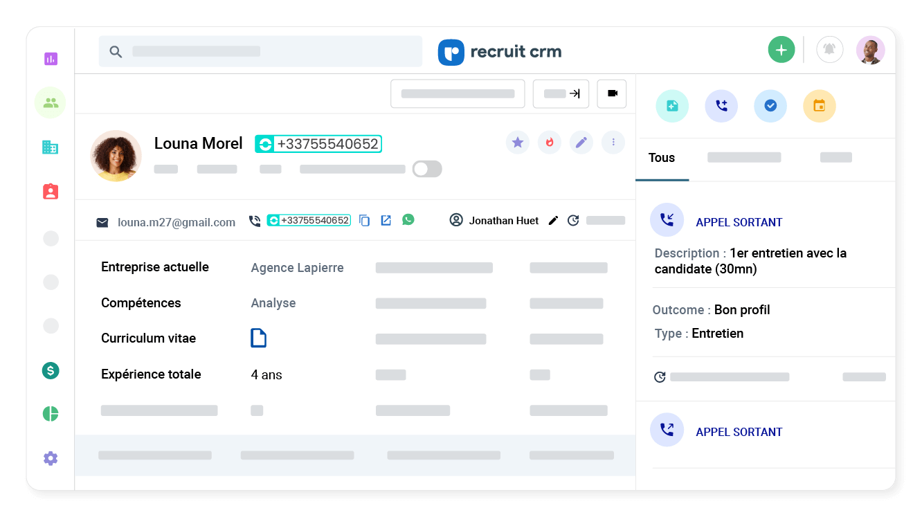 Retrouvez l’historique de tous vos échanges