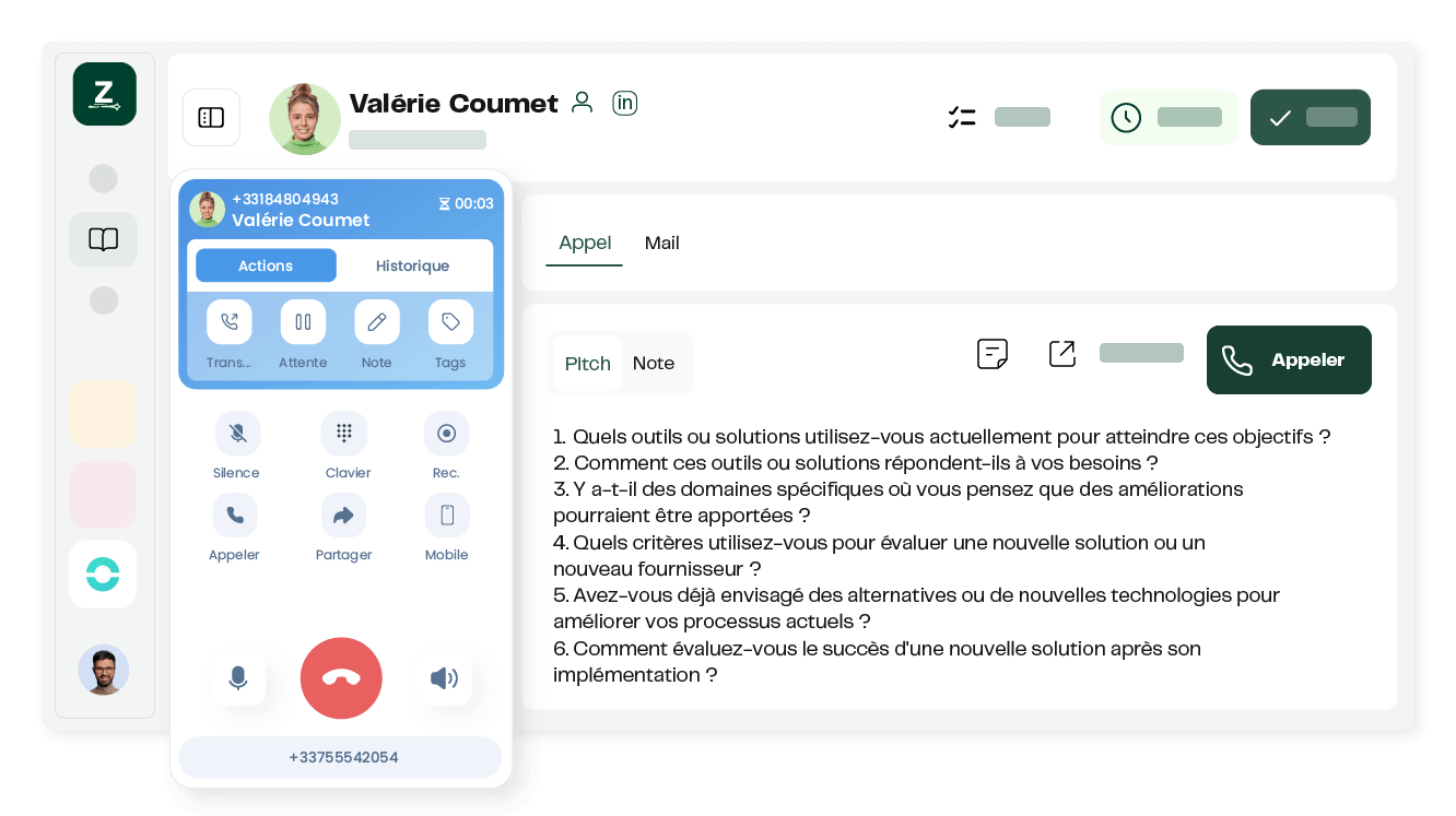 Trouvez et contactez facilement vos leads