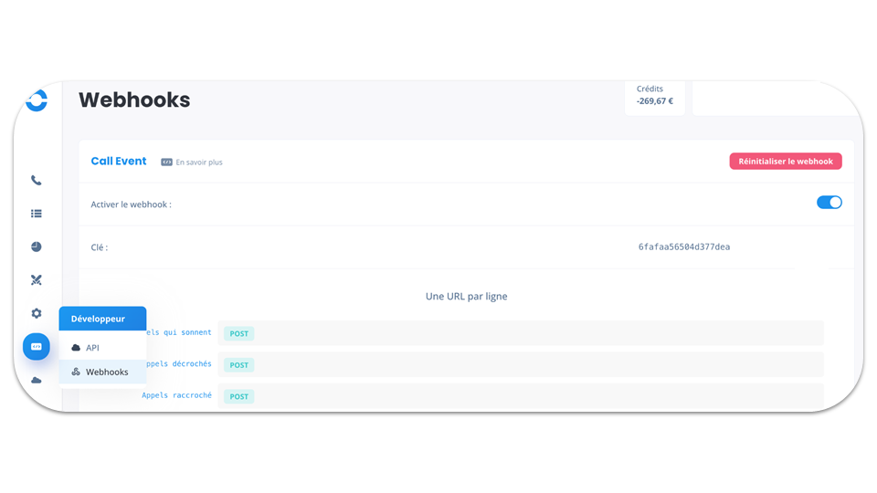 API & Webhook