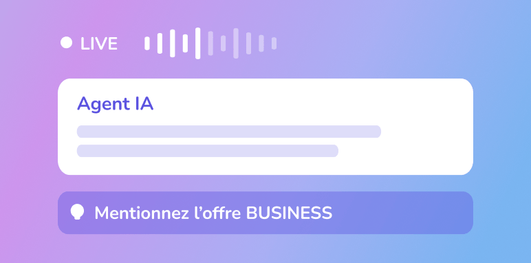 Profitez d’un coaching IA en temps réel