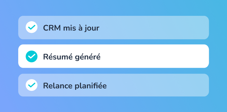 Transformez chaque conversation en résultat