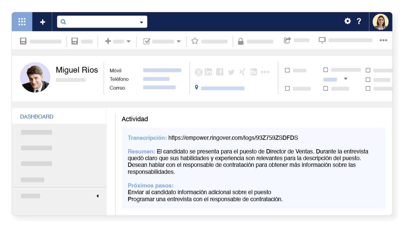 Libera de las tareas manuales a tu equipo de selección