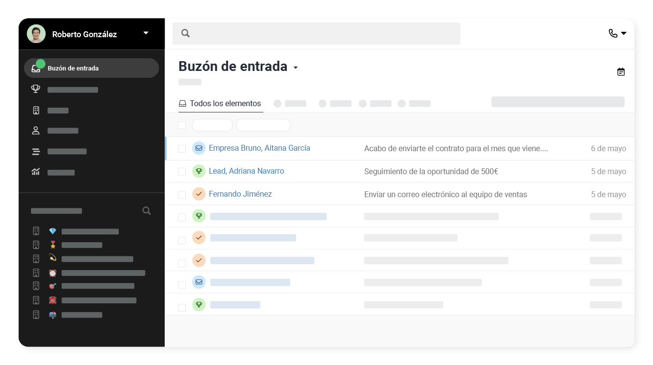 Realiza llamadas con un solo clic