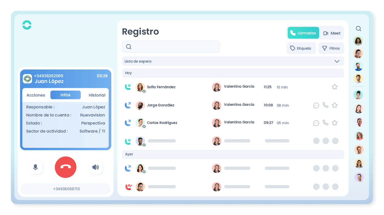Sincroniza tus repertorios de contactos