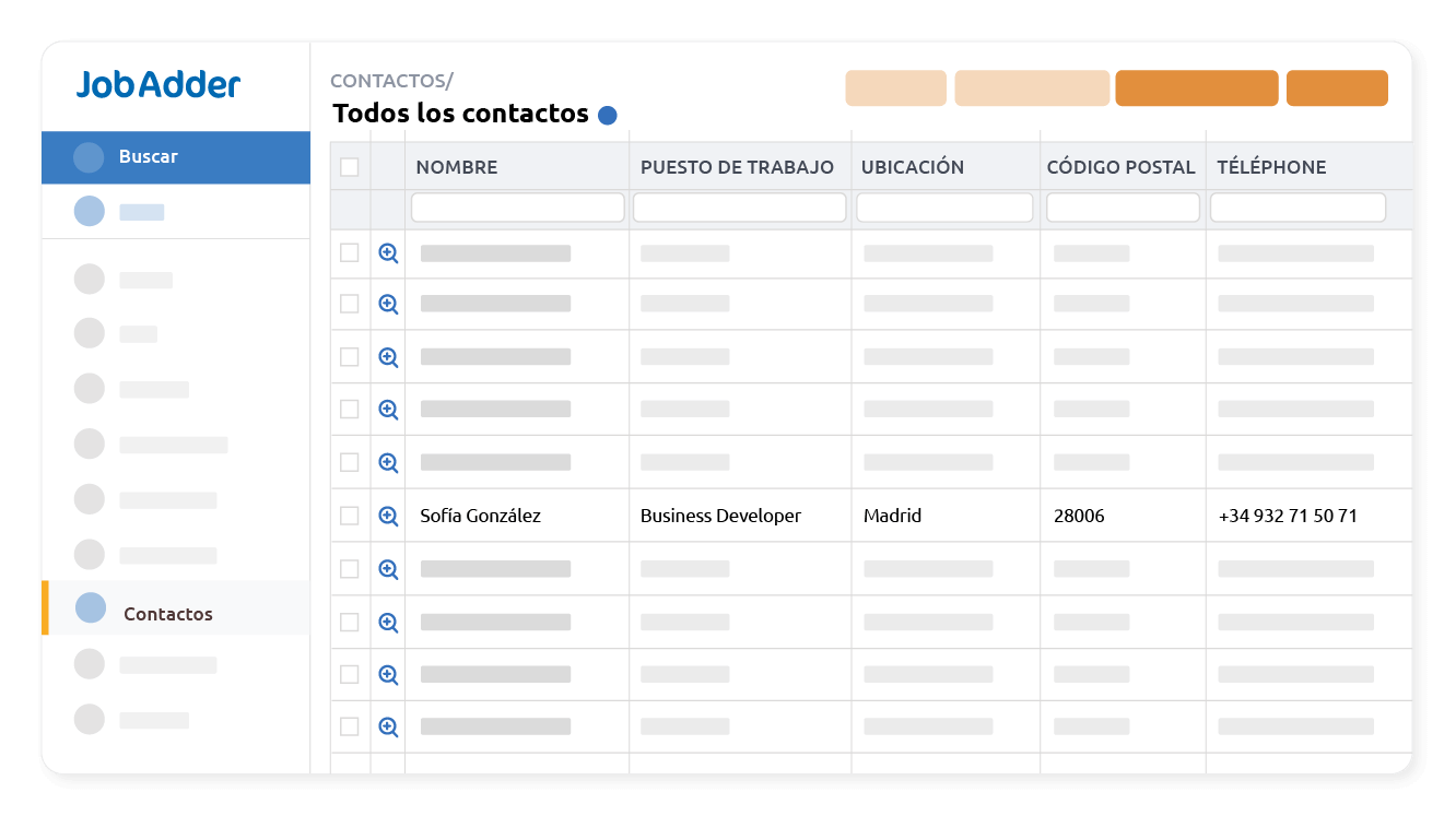 Sincroniza la información clave