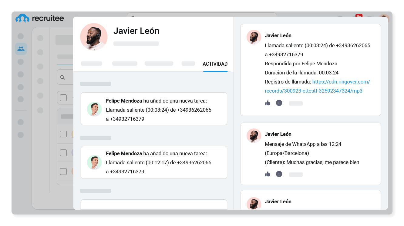 Encuentra el historial de todos tus intercambios