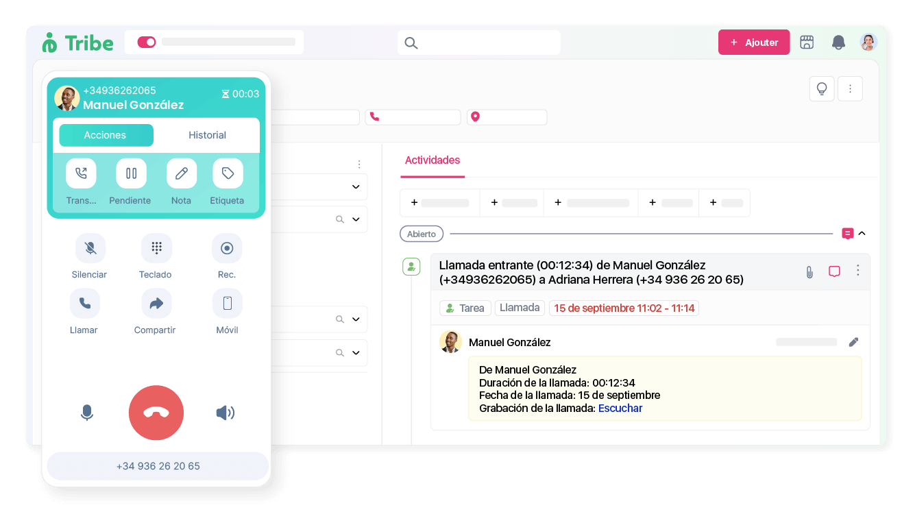 Gestiona tus llamadas de manera más eficiente