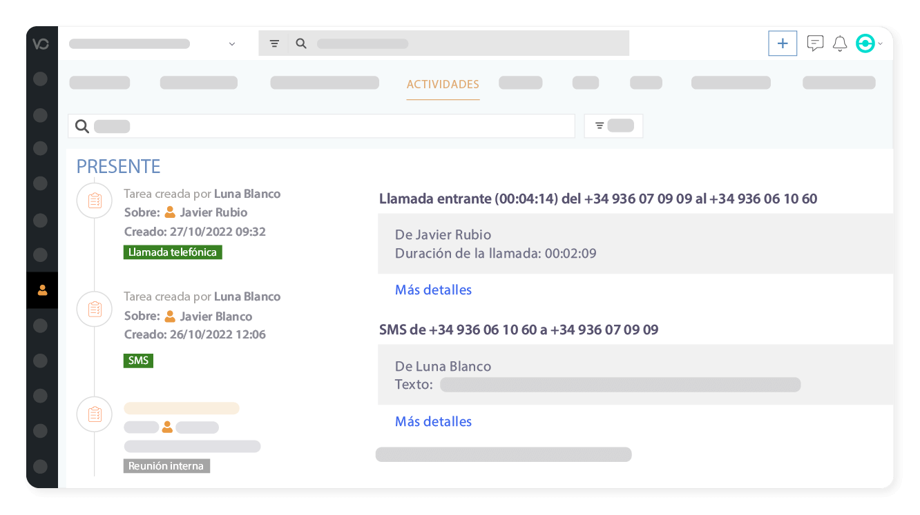 Ahorro de tiempo a la hora de guardar la información