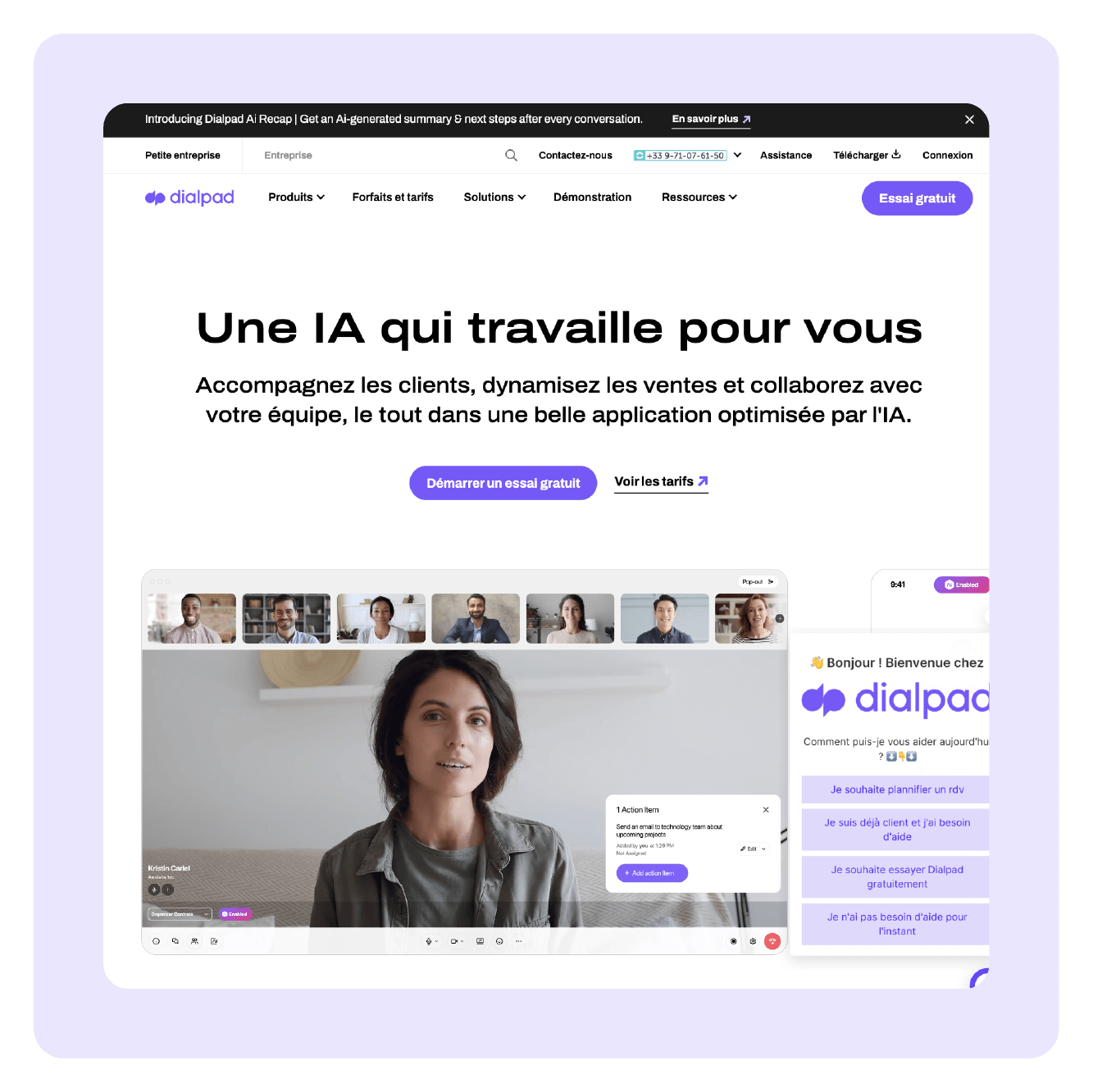 Alternatief 4: Dialpad AI-stem