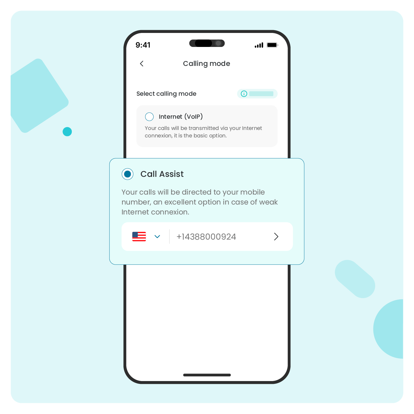 Geniet van goede gesprekskwaliteit, waar je ook bent