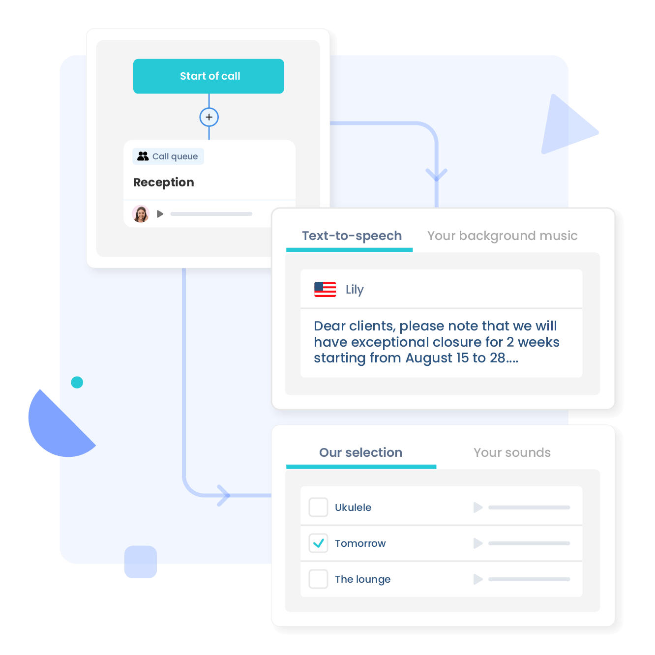 Stel uw klanten en prospects vanaf het begin gerust