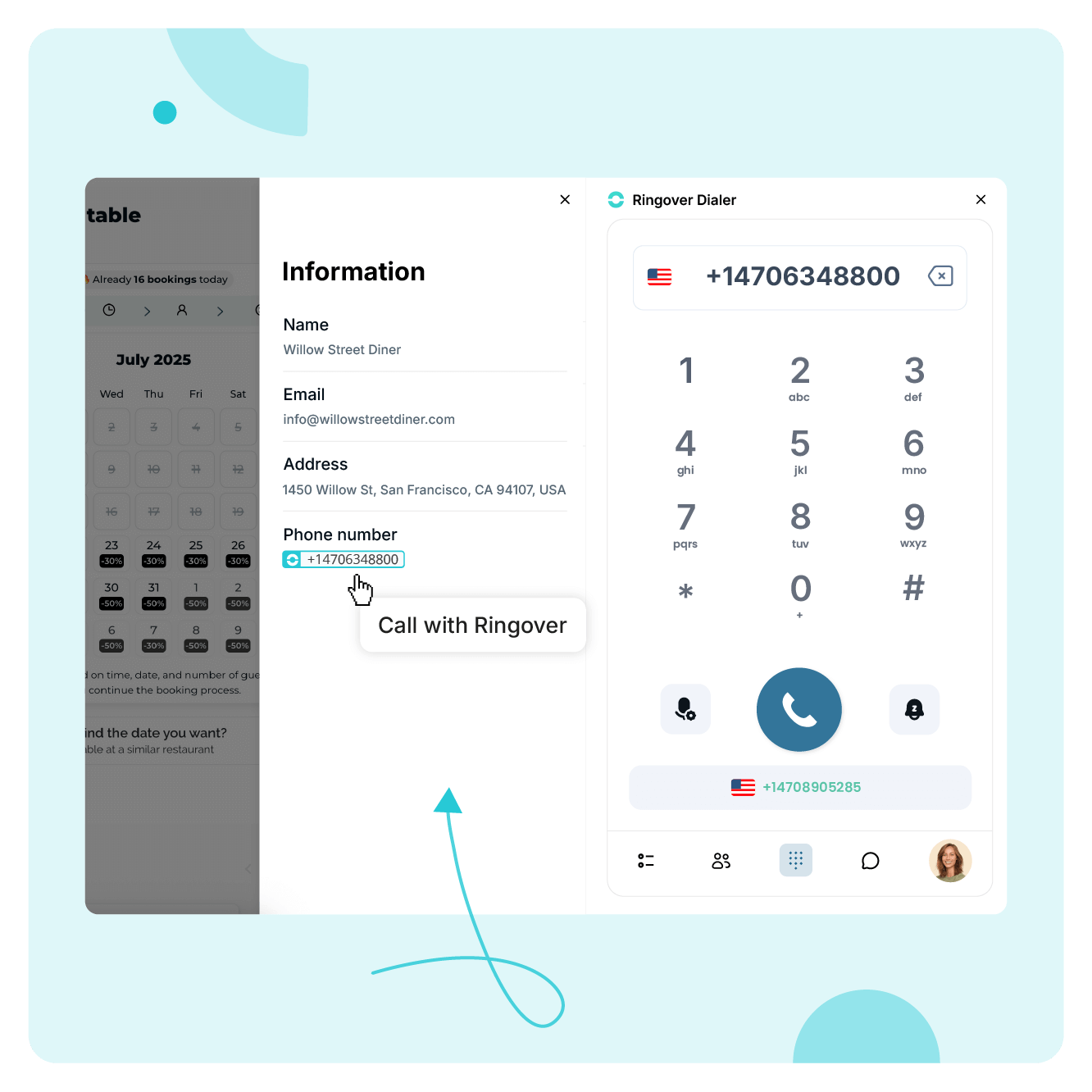 Automatisch extensie openenIn contact blijven waar je ook bent