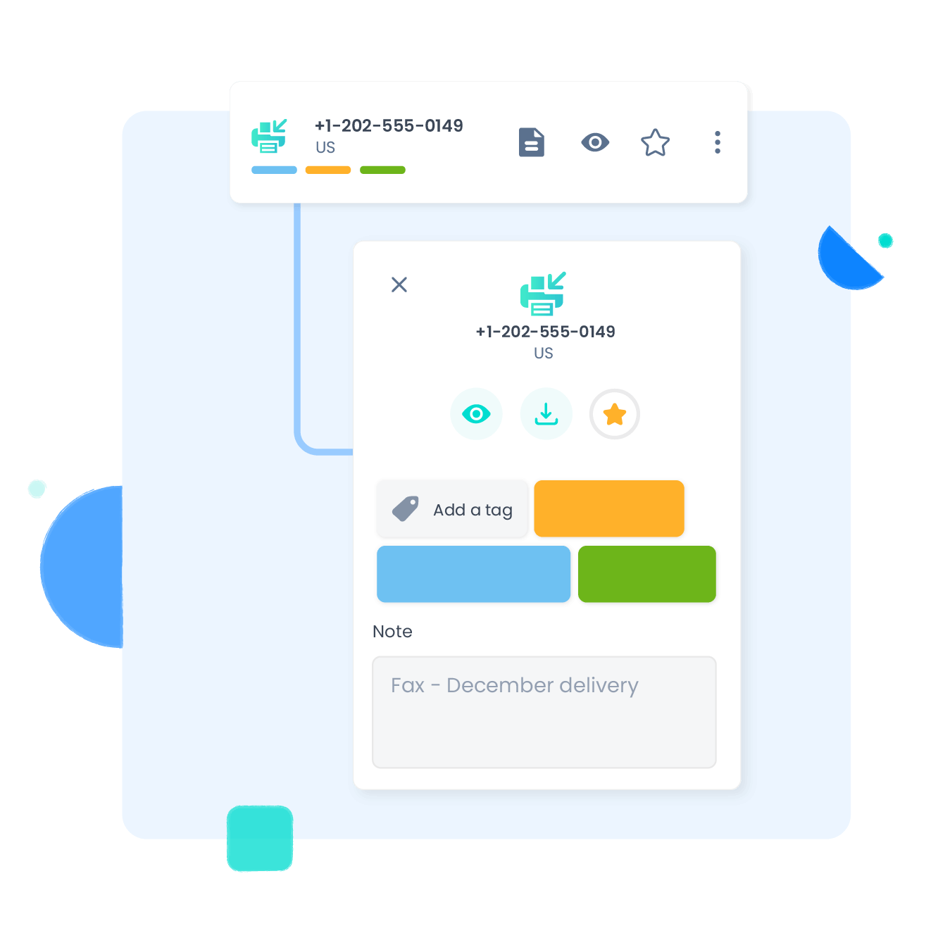 Classificeer uw faxen met gepersonaliseerde tags