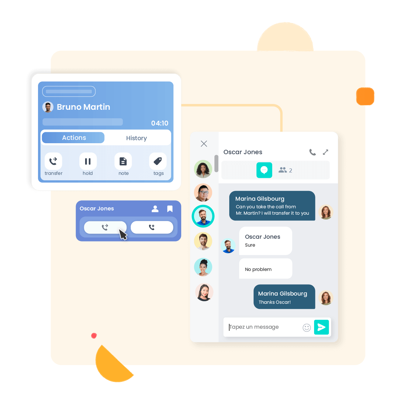 Directe uitwisselingen