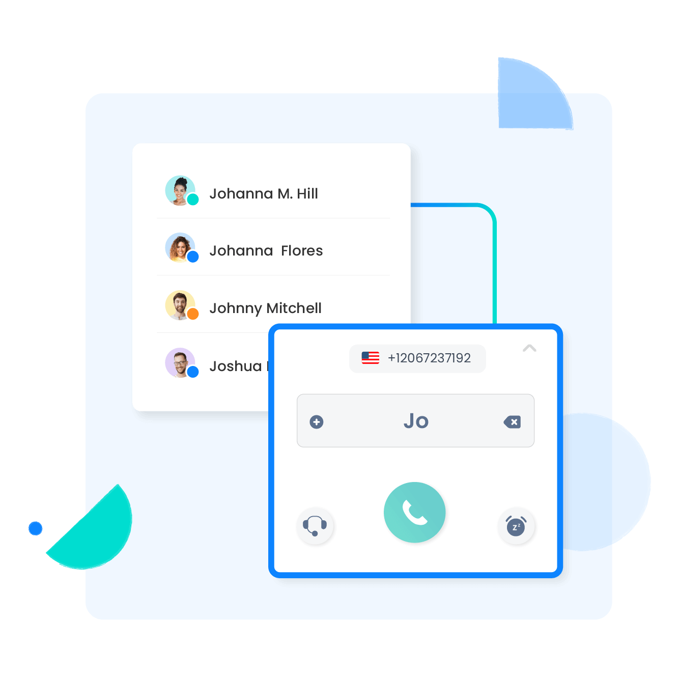Rust je verkoopteam uit met virtuele mobiele telefoonnummers