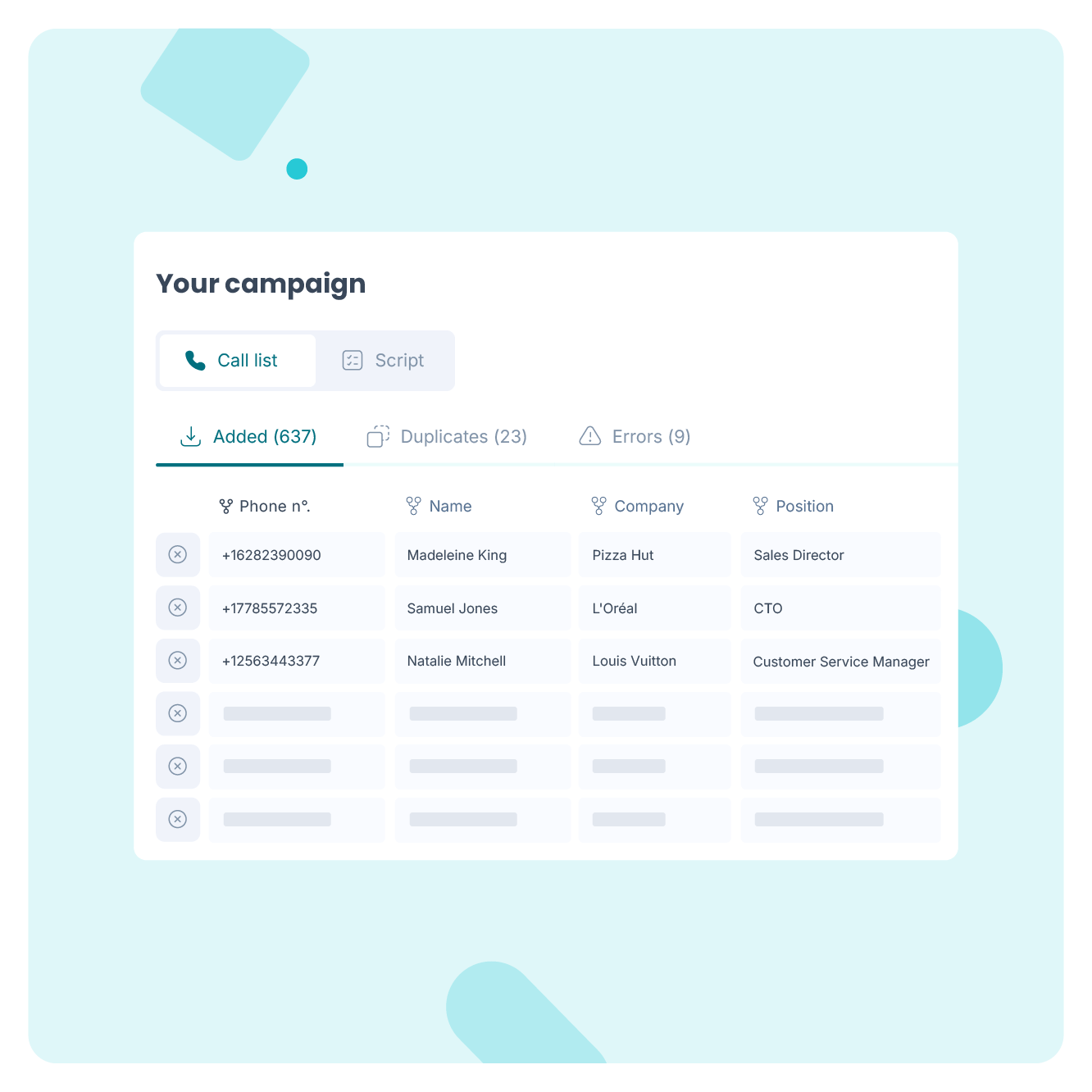 Bespaar tijd op uw prospectiecampagnes