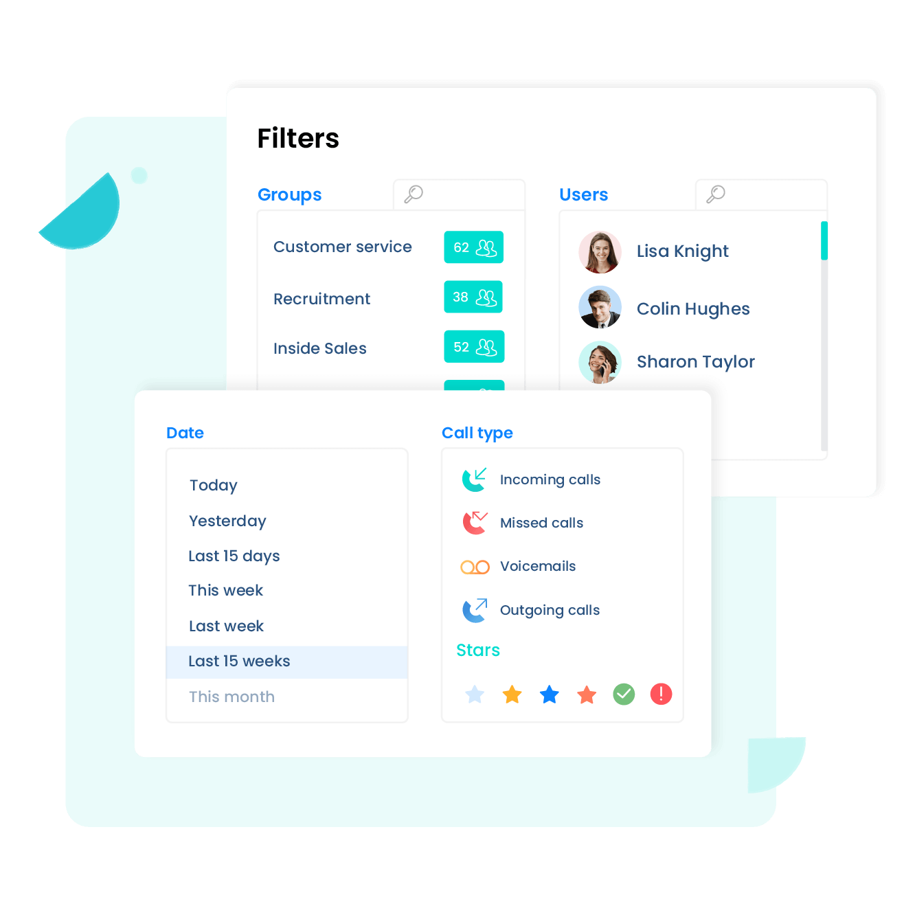 Analyseer je bedrijf nauwkeurig met behulp van filters