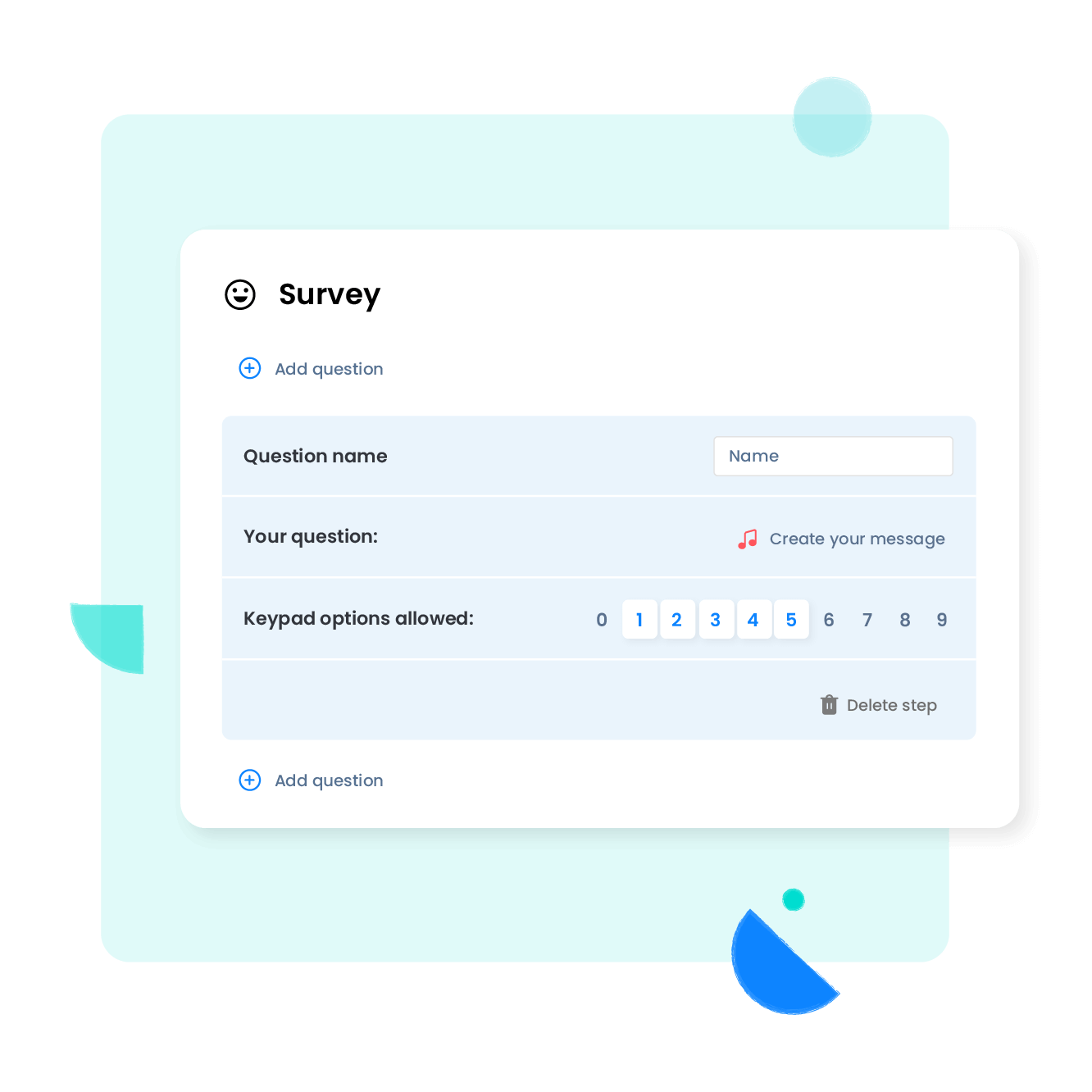 Pas uw enquêtes aan in slechts een paar klikken