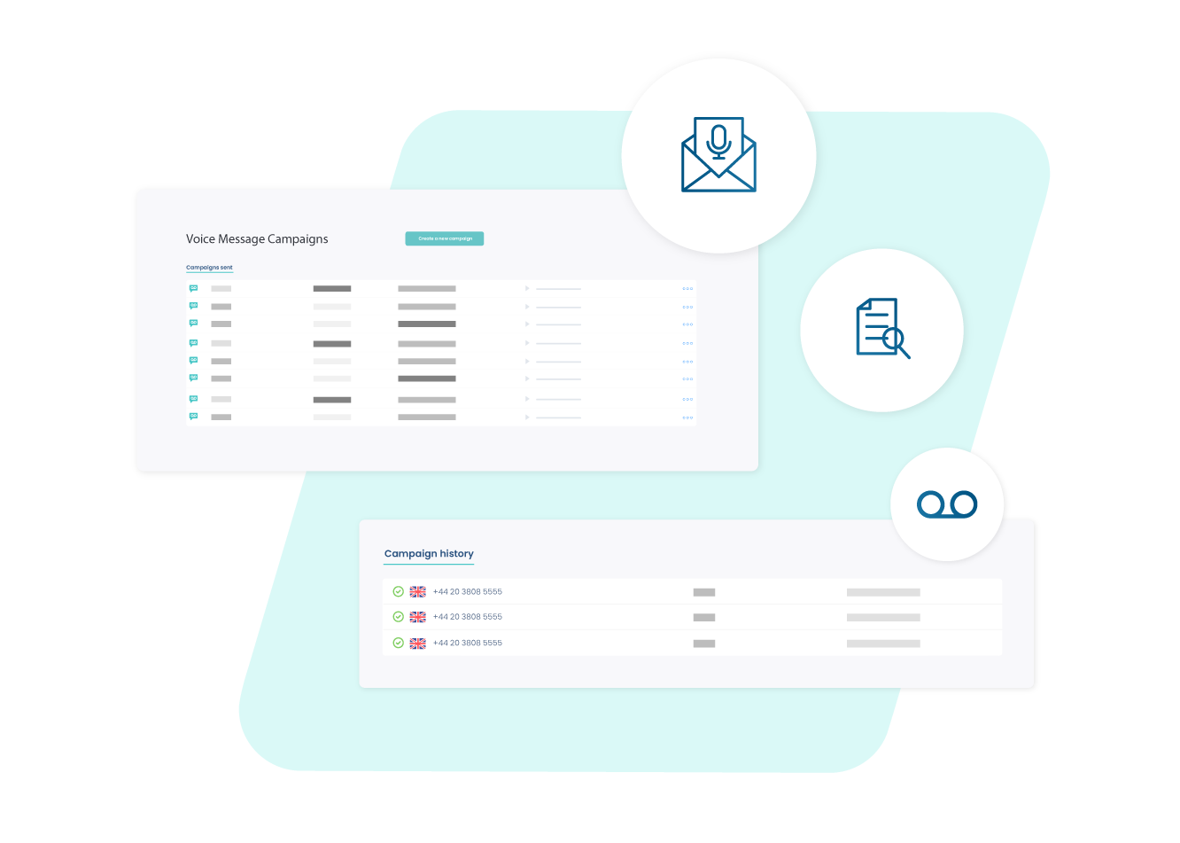 De bezorging van je voicemailcampagnes volgen