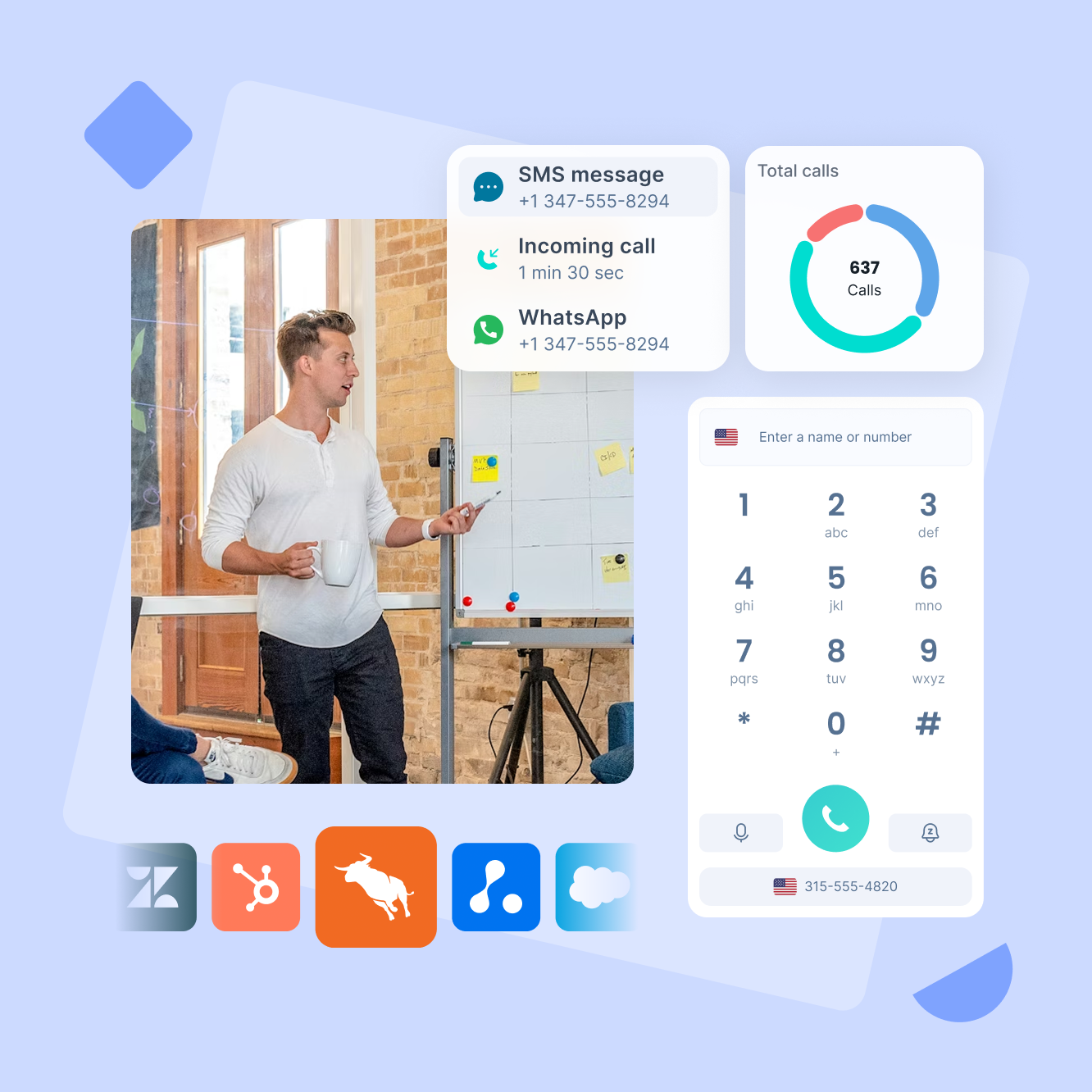 Telefonie voor reclame- en marketingbureaus