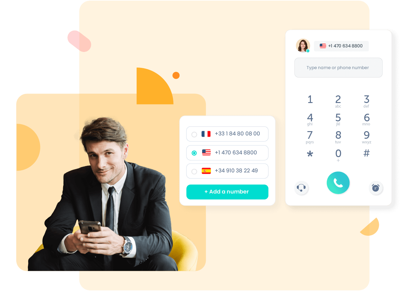 Zakelijke telefoonlijn