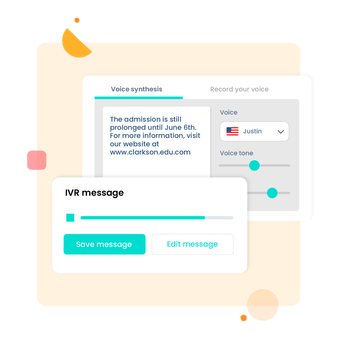 Zelfstandigheid van de beller bevorderen