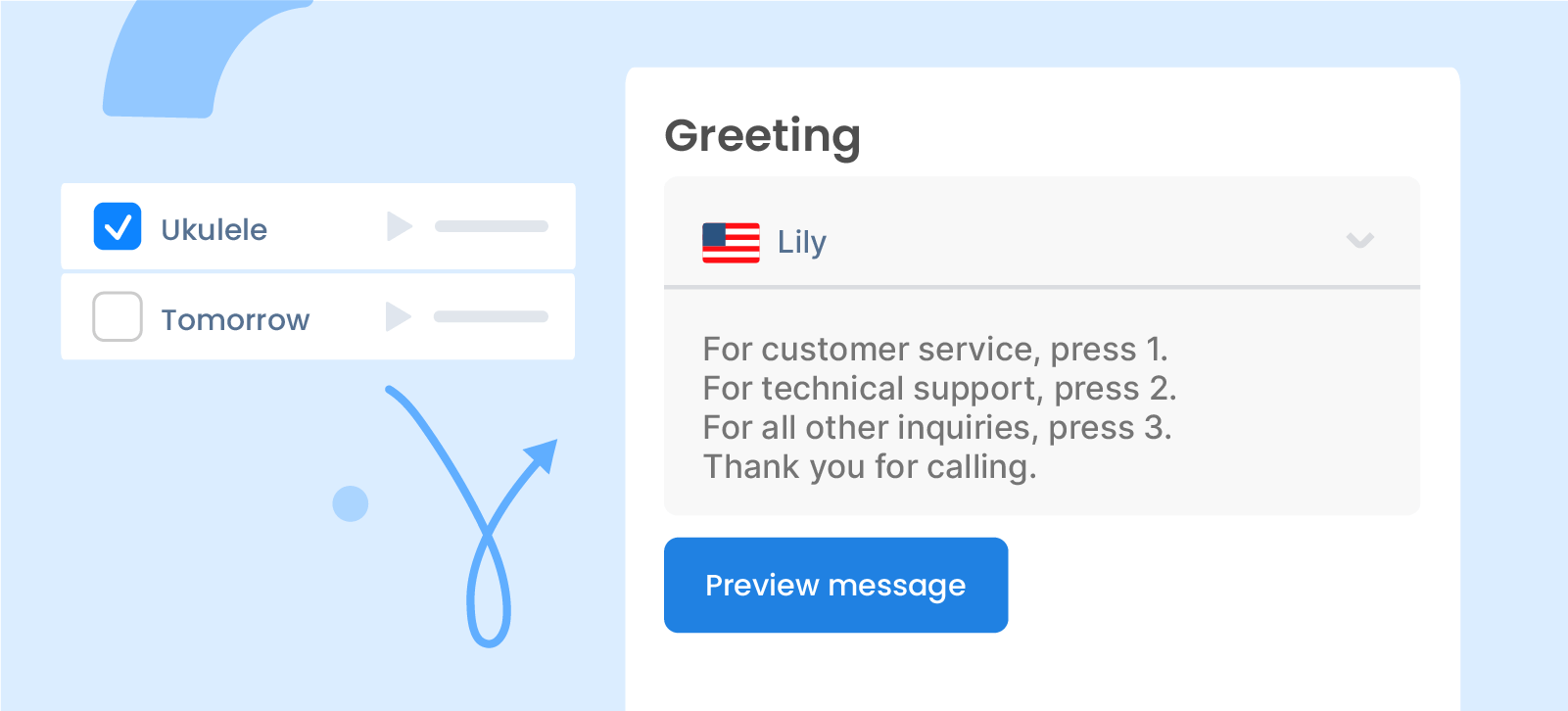 Persoonlijk welkom via de Ringover Studio
