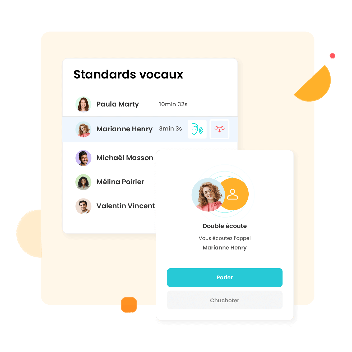 Live toezicht houden en coachen