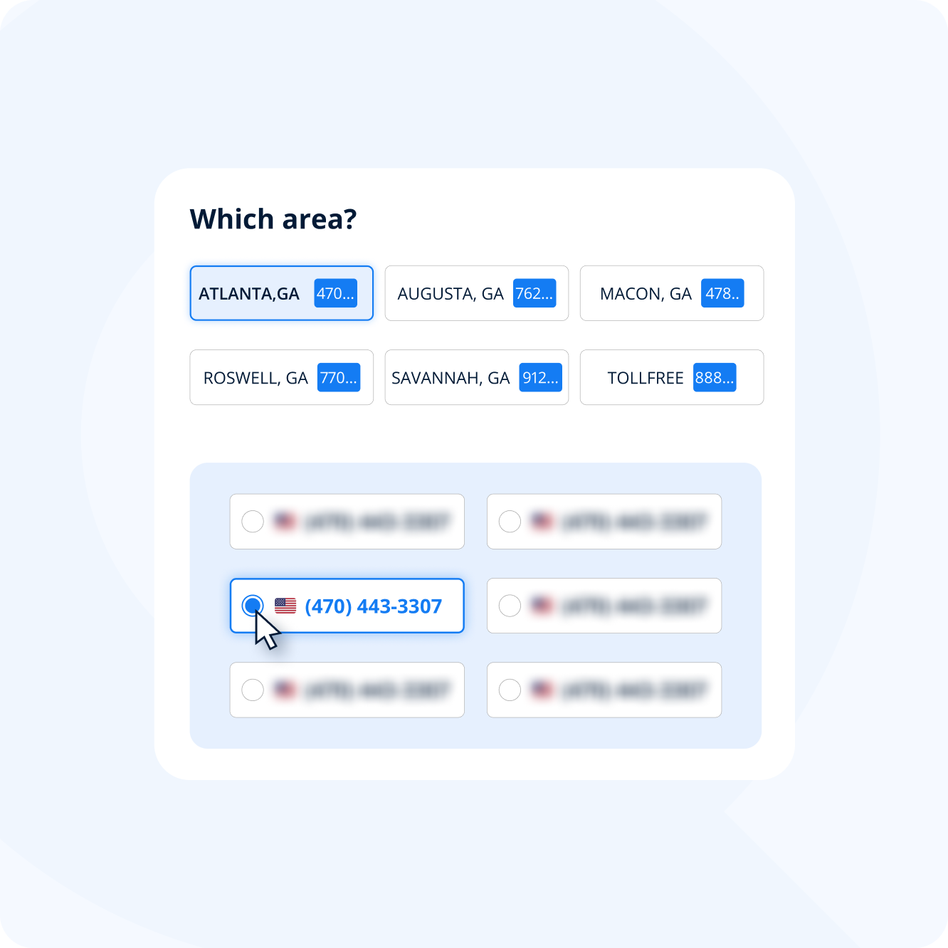 Een nummer activeren en uw telefooncentrale configureren