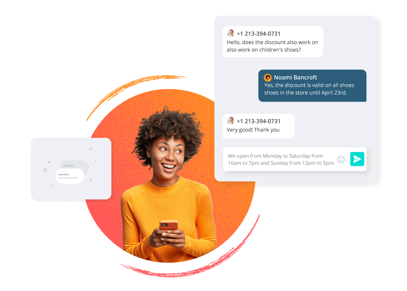 Etablera verklig kundsupport med textning