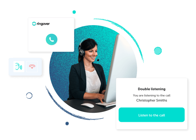 Call Monitoring: How to Listen Calls in Real-Time [Free Trial] | Ringover