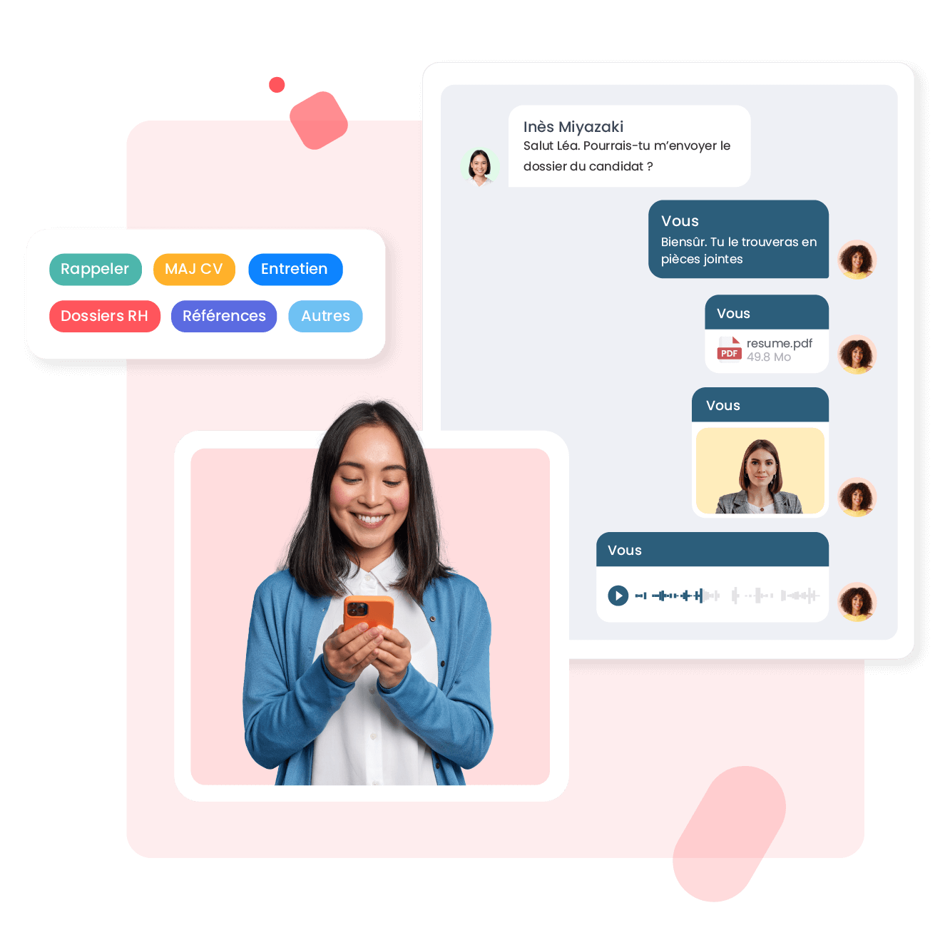 recruter avec ringvoer