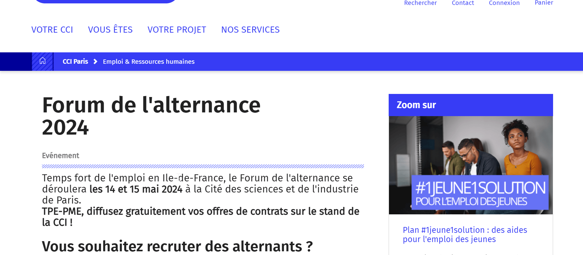 forum de l'alternance 2024