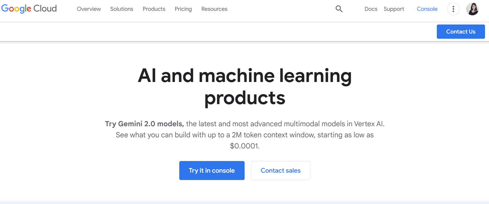 Google AI platform