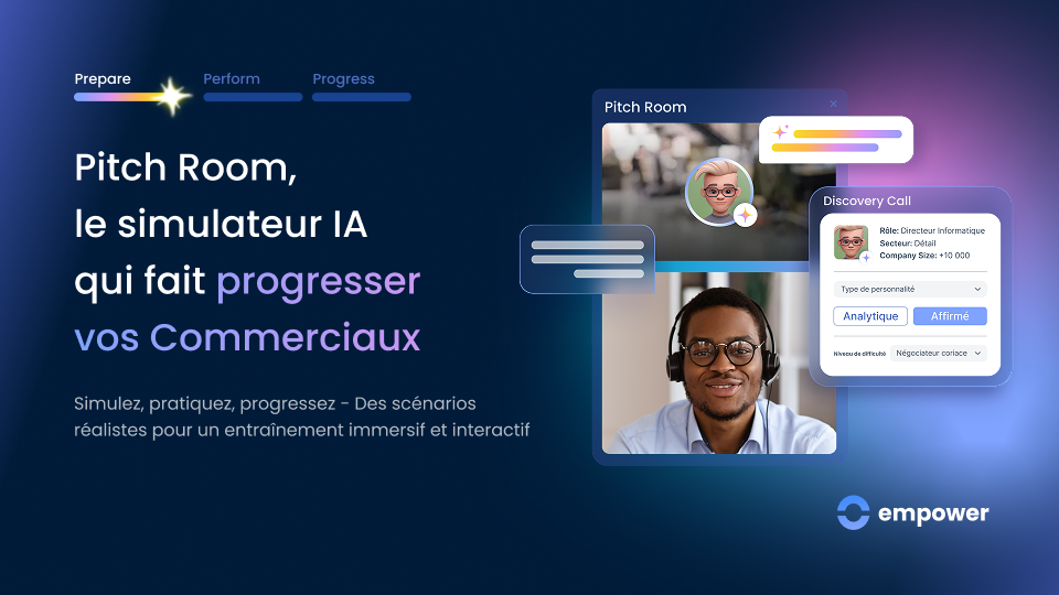 Ringover annonce le lancement de Pitch Room, une solution inédite de simulation d'appels de vente reposant sur l'intelligence artificielle