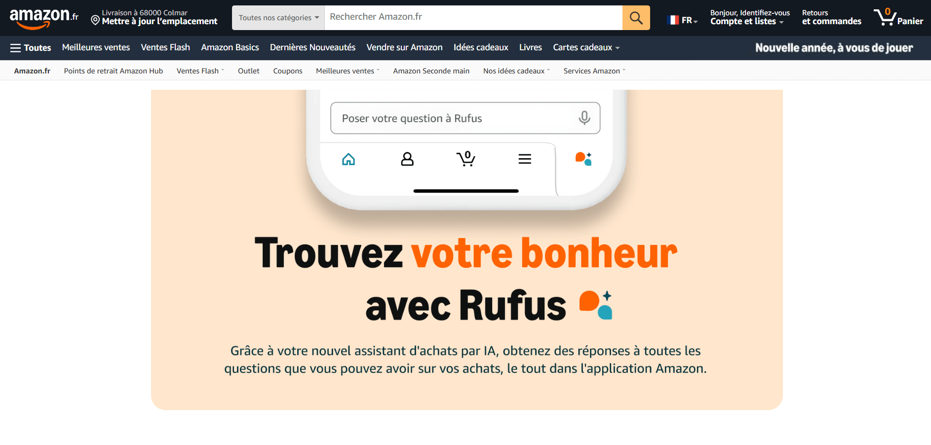 rufus assistant virtuel