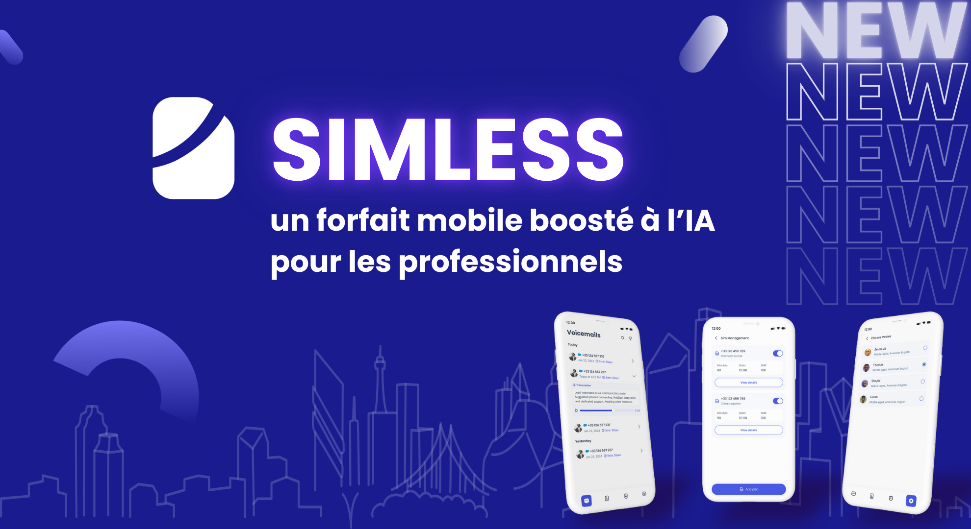 Ringover lance SIMLESS, un forfait mobile boosté à l’IA pour les professionnels