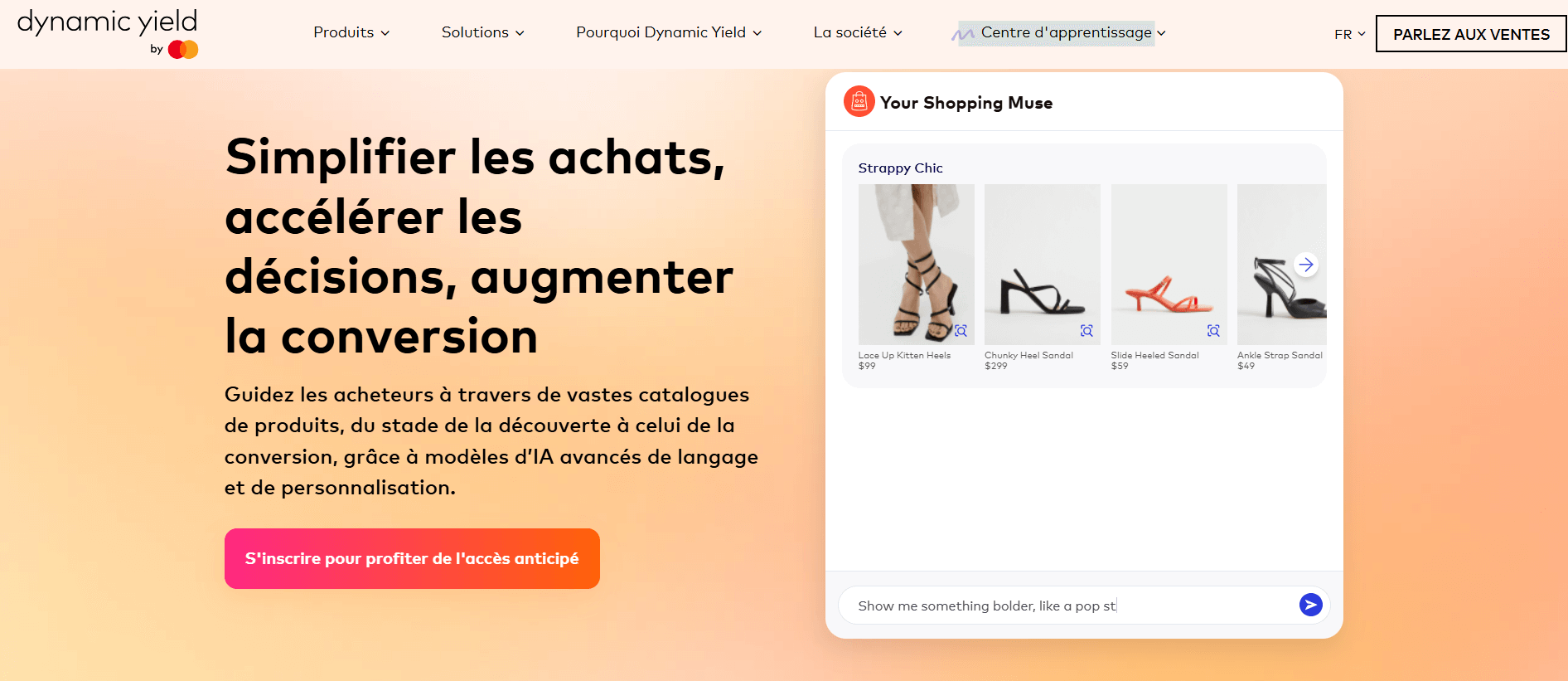 shopping muse chatbot