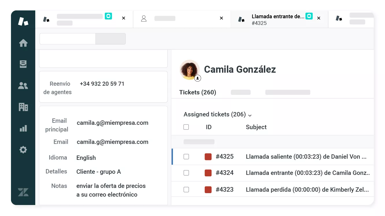 Zendesk integracion