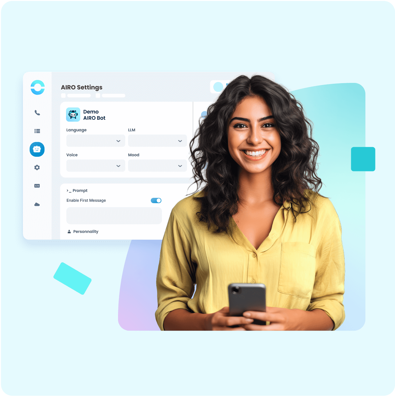 Airo agent vocal personnalisable