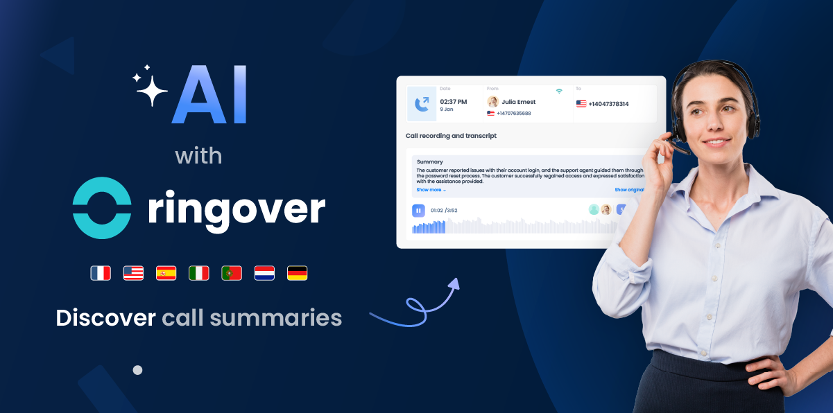 Ringover Unveils Its Call Summaries Feature