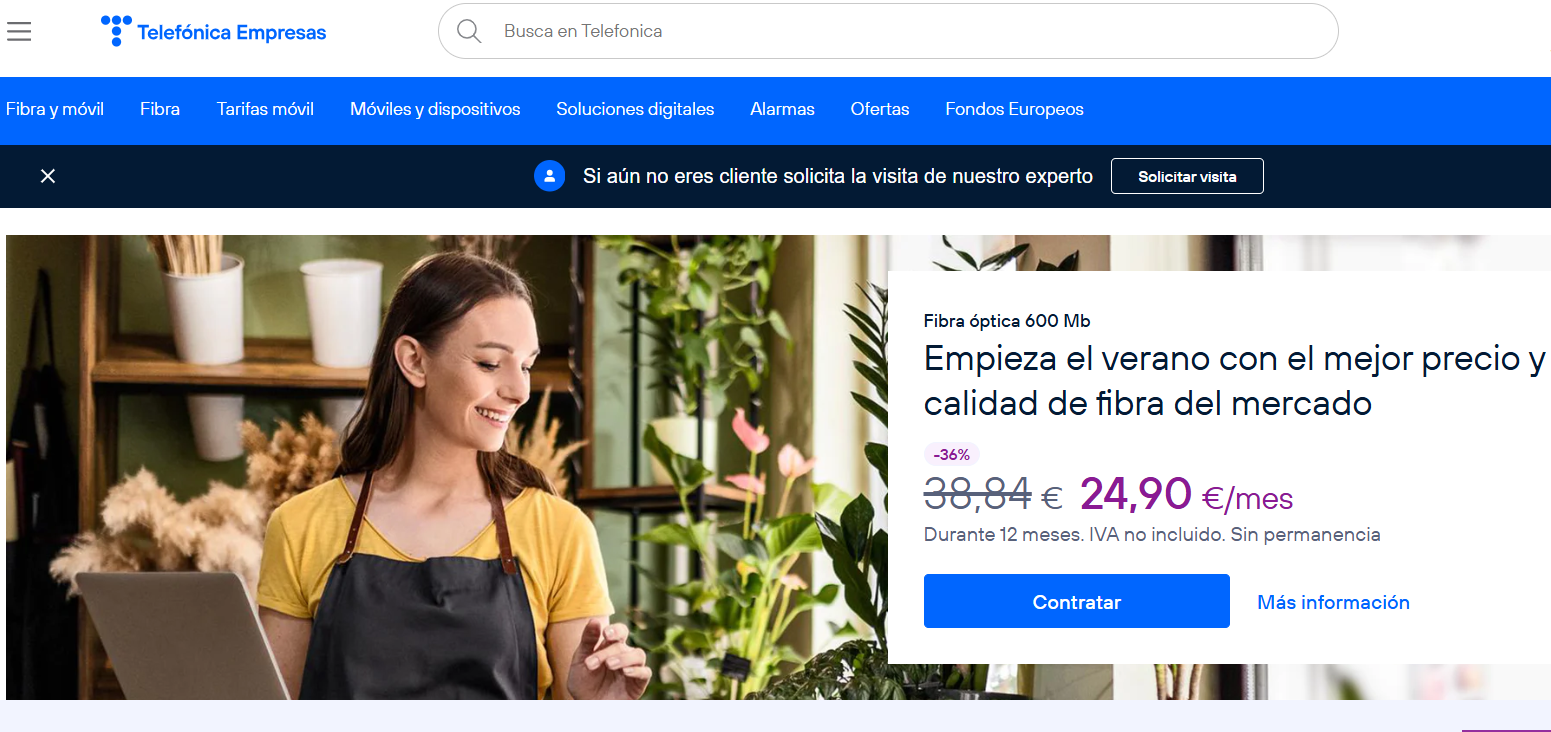 Centralita virtual Movistar